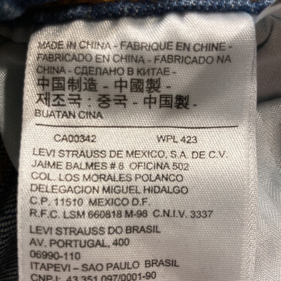 Levi Straight Leg Jeans - Picture 8 of 8